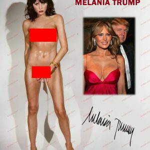 MELANIA TRUMP FIRST LADY HOT SEXY BUSTY LINGERIE AUTOGRAPH POSTER PHOTO PRINTS