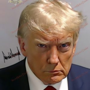 Donald J Trump Enhanced HD Autographed Mugshot MAGA President POSTER PHOTO PRINT